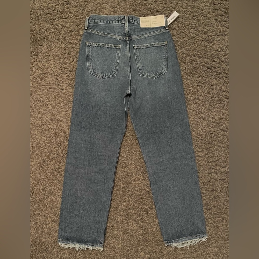 Agolde 90’s mid-rise crop jeans